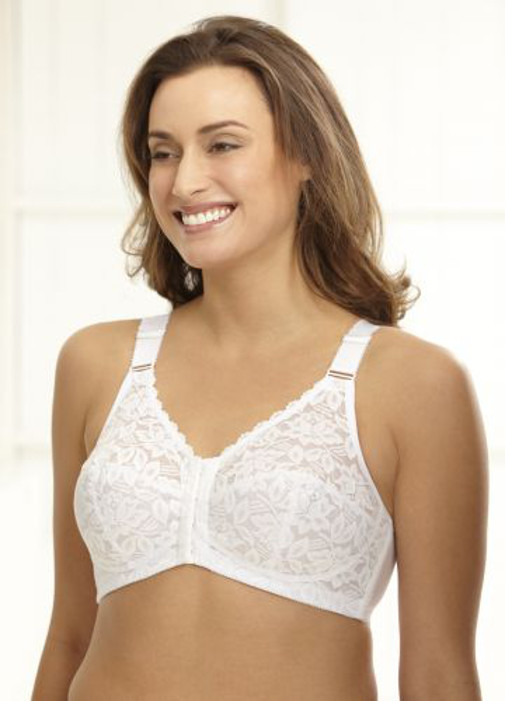 Glamorise Smooth Back Lace Bra Style 1205