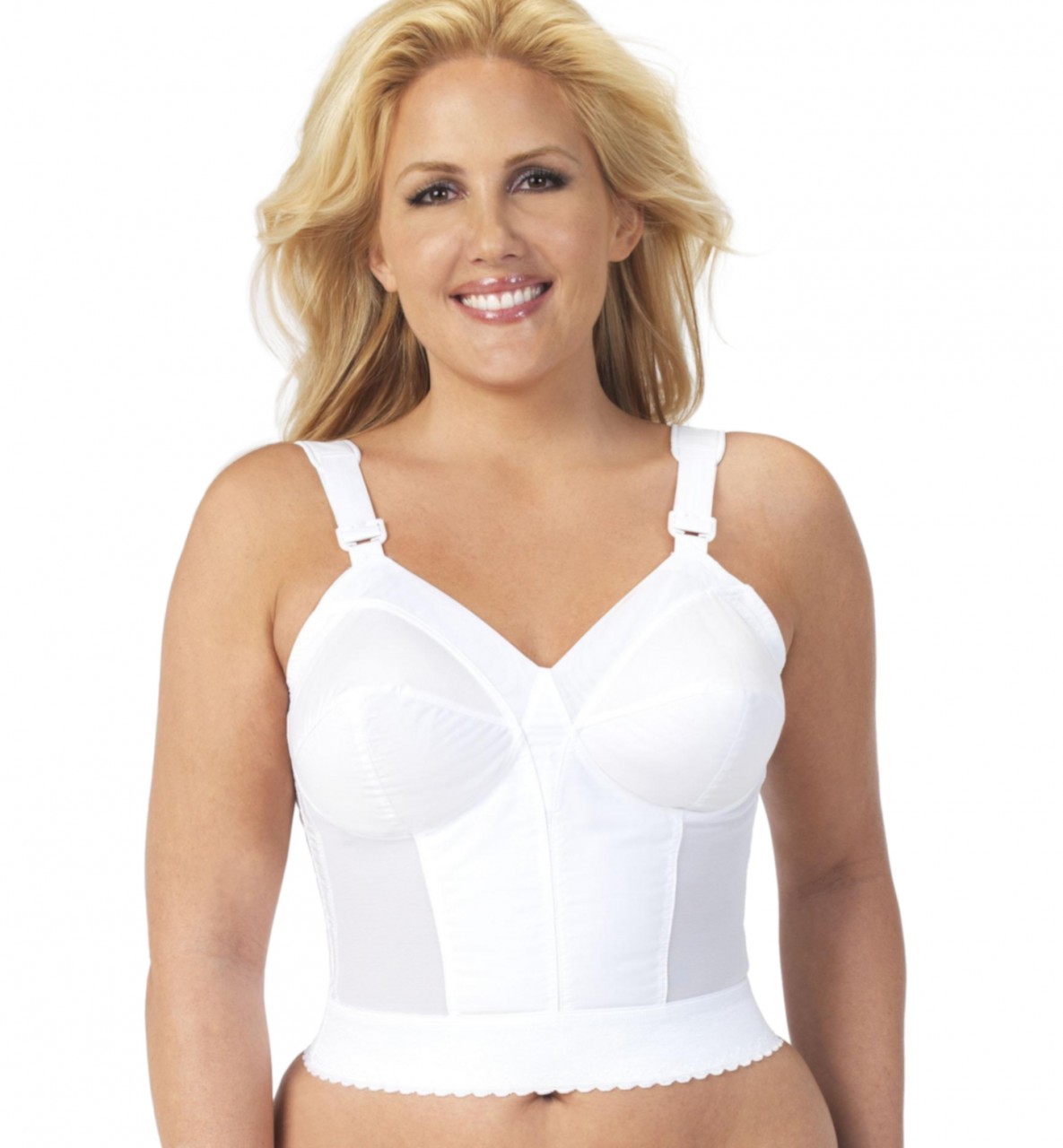 Exquisite Form Back-Close Longline Posture Bra 5107532